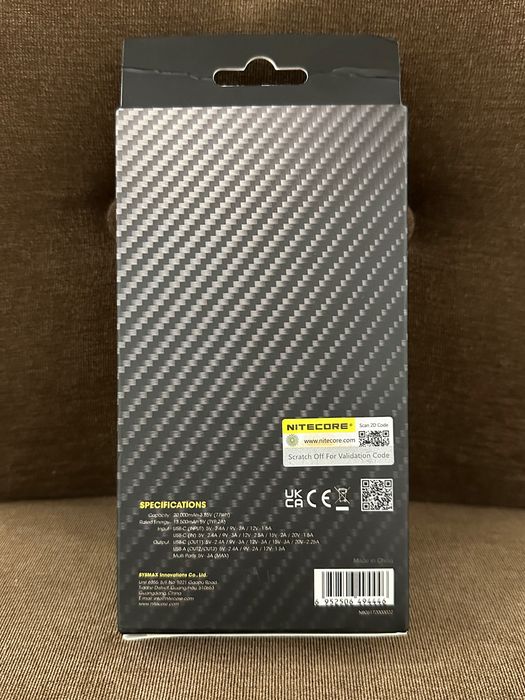 Павербанк Power Bank Nitecore NW5000 NB10000 Gen 2 NB20000 Carbo 2000: ...