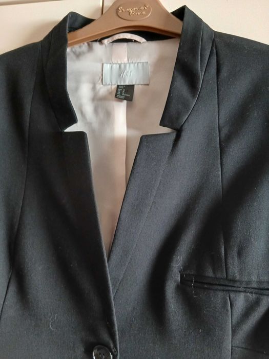 Żakiet czarny, H&M, 14