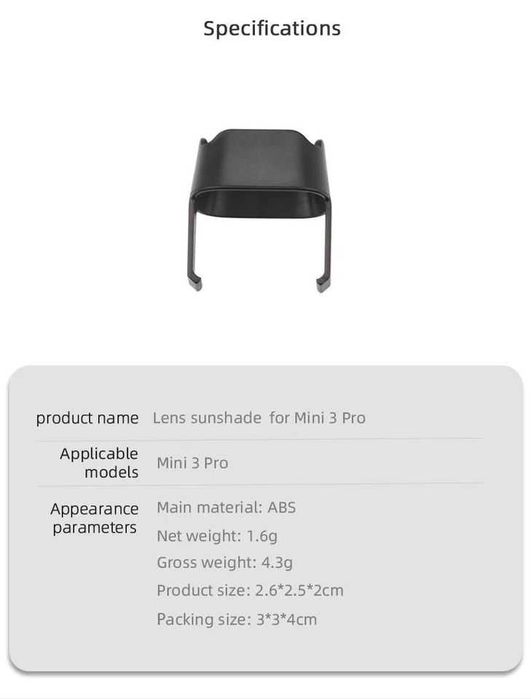 Acessórios para dji Mini 3 e 4