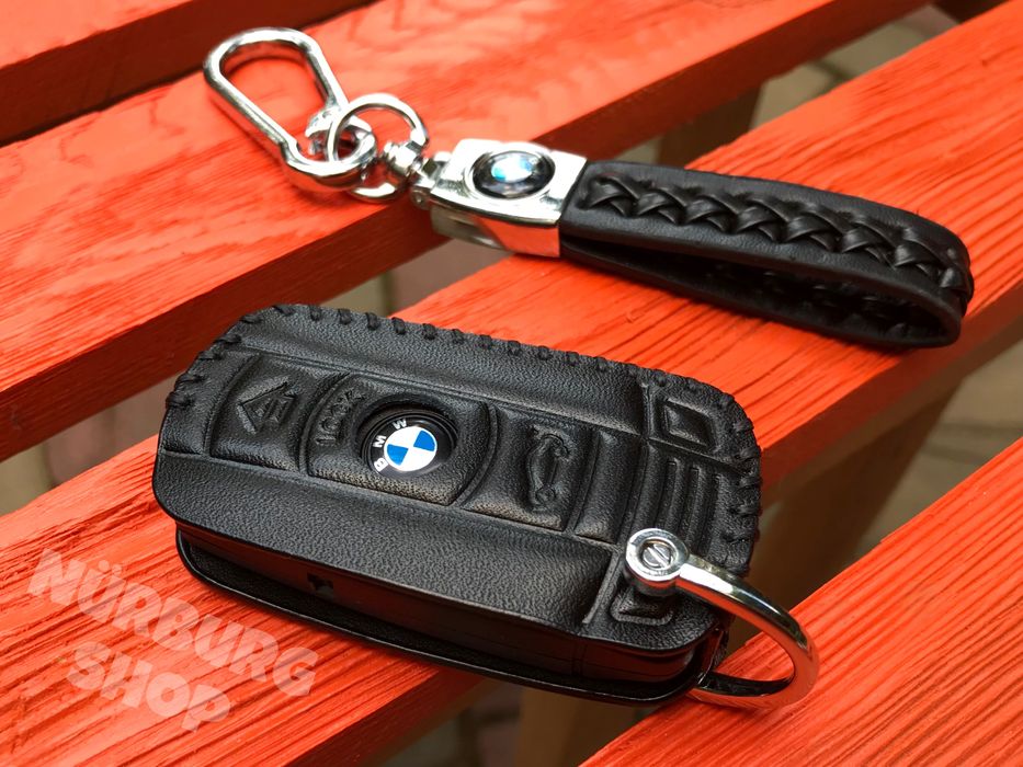 Чехол для ключа БМВ Е60 Е61 Е70 Е71 Е84 Е87 Е90 Е91 Е92 + брелок