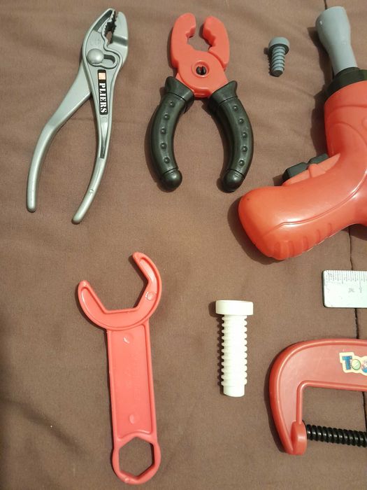 Conjunto ferramentas infantis