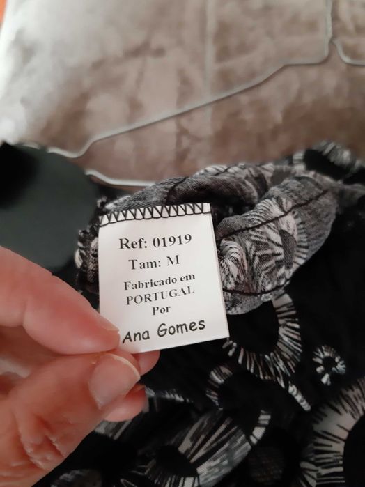 Vestido de cerimónia da Ana Gomes