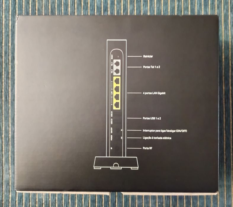 Smart Router Wi-Fi 6 Huawei OptiXstar HG8247X6-8N-10  Fibra óptica