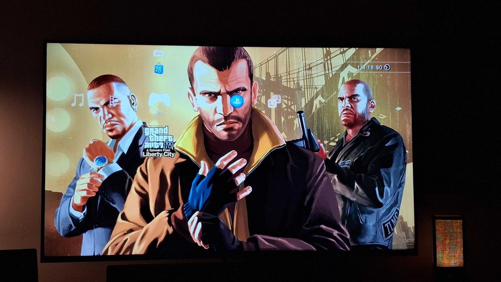 Sony PlayStation 3 PS3 500gb zestaw gry GT6 GTA4 TR+ pad