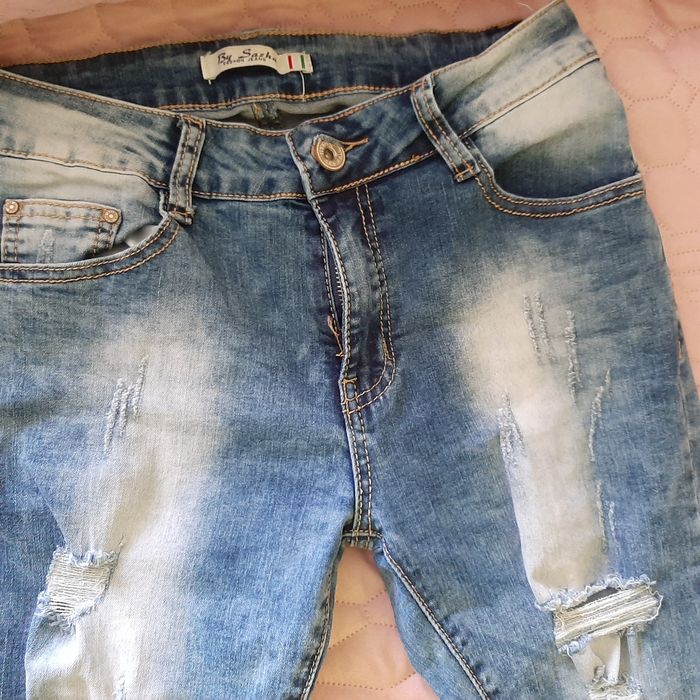 2 pary spodni jeansowych w roz. 38