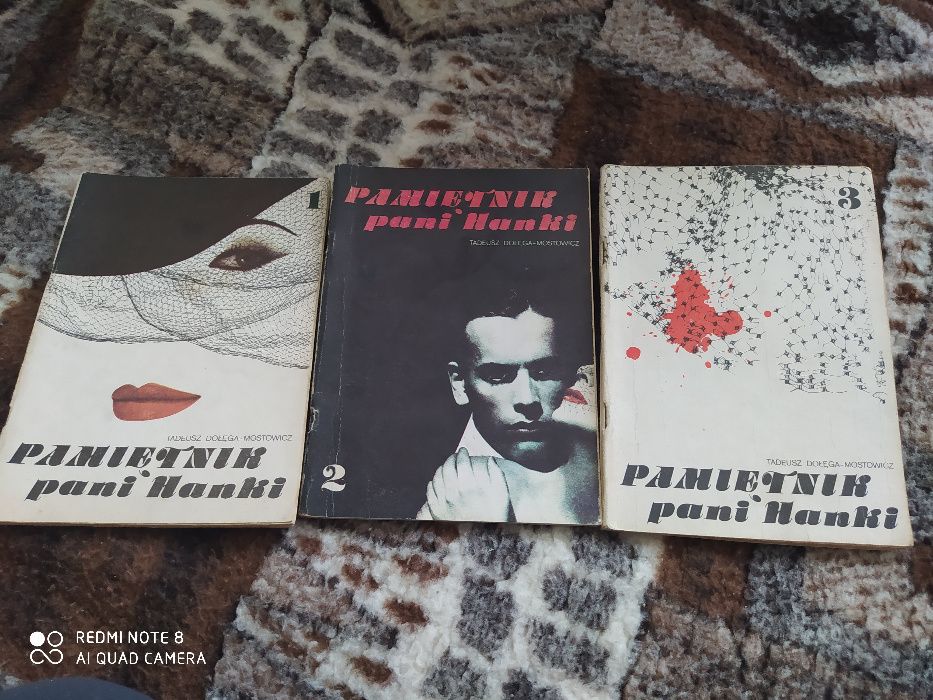 Książka seria Pamiętnik pani hanki Tadeusz Dołęga-Mostowicz 1986r
