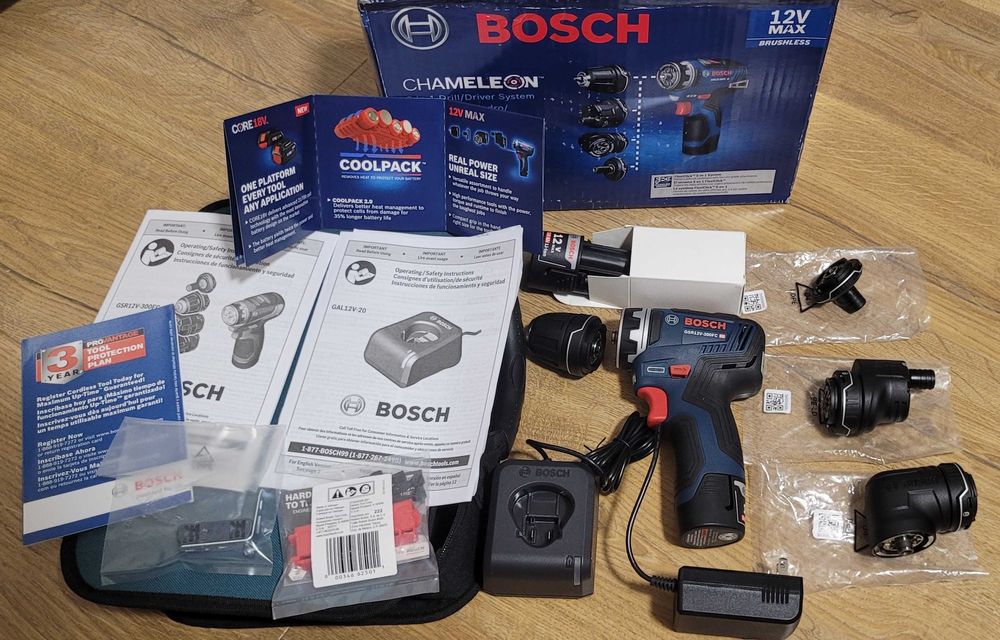 Bosch GSR12V-300FCB22 5-in-1 безщітковий шуруповерт GSR12V-35FC
