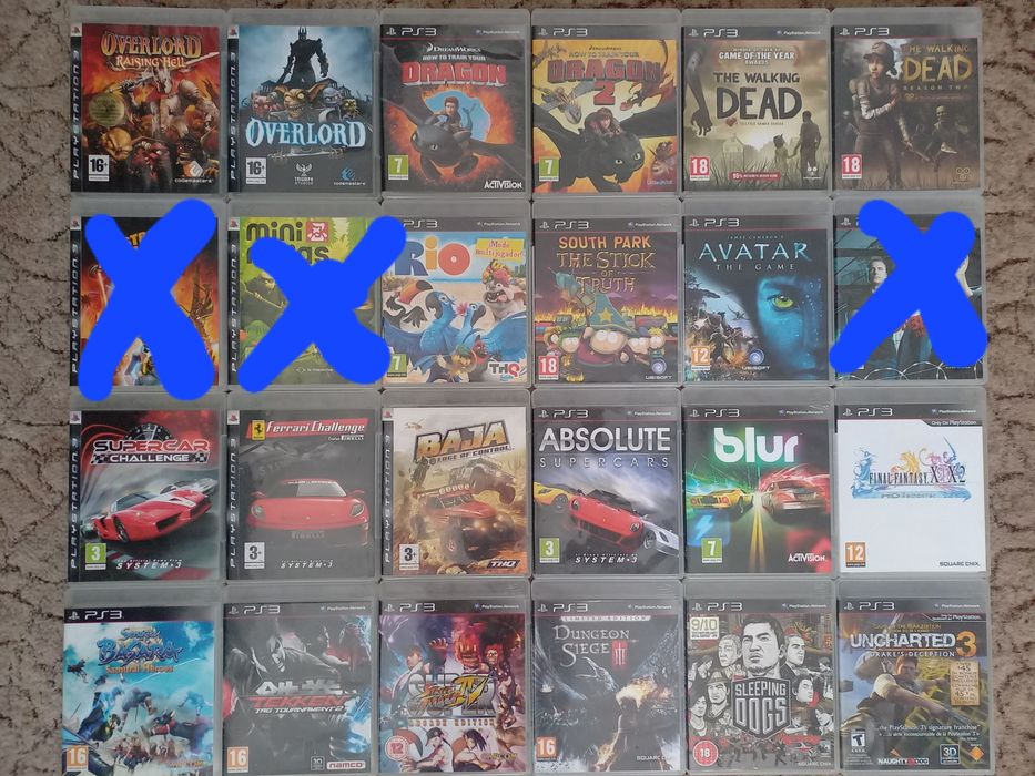 Продам игры для PS 3