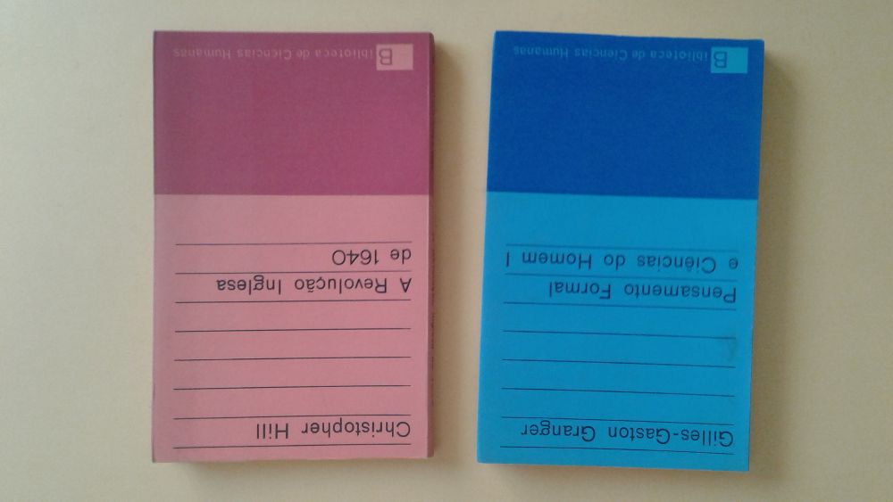 16 livros da "Biblioteca de Ciências Humanas" da Presença