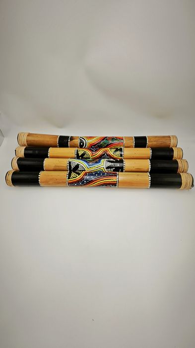 Kij deszczowy zaklinacz deszczu 60 cm rękodzieło