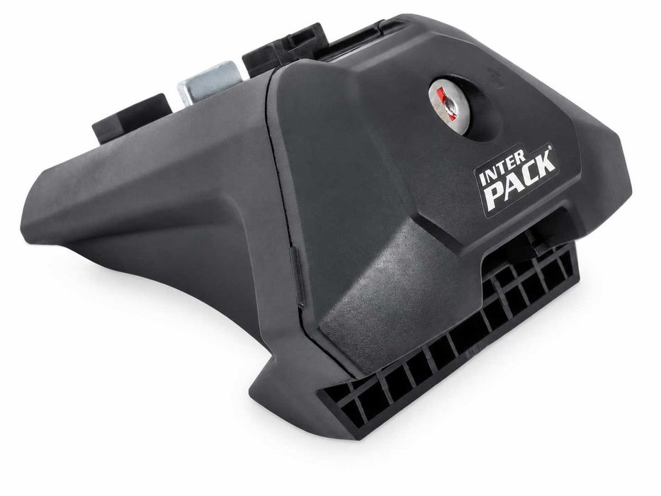 Bagażnik dachowy Inter Pack Virgo IR120 (G2) na relingi zintegrowane czarny