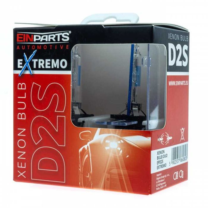 Duopack Xenon D2S EXTREMO 35W 6000K Lux-Led