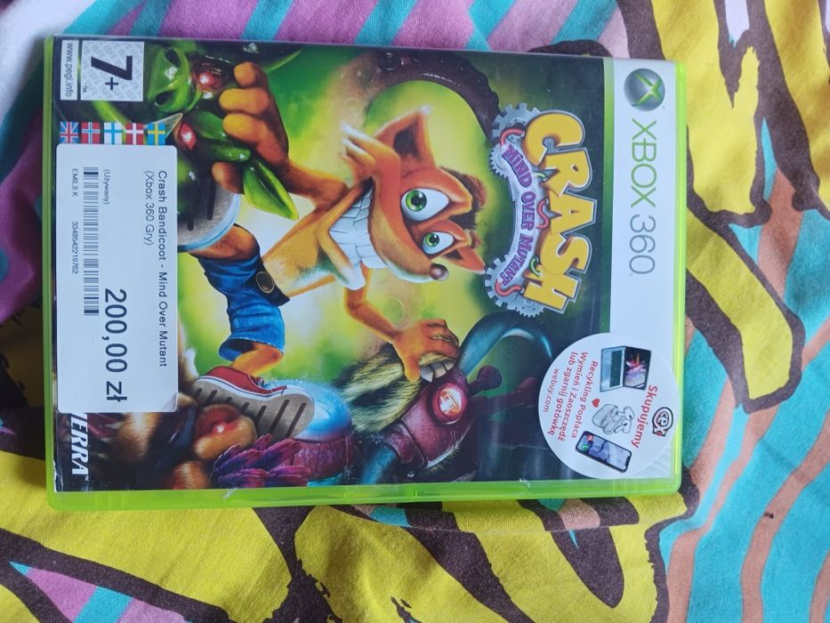 Gra Crash Mind over mutant xbox 360