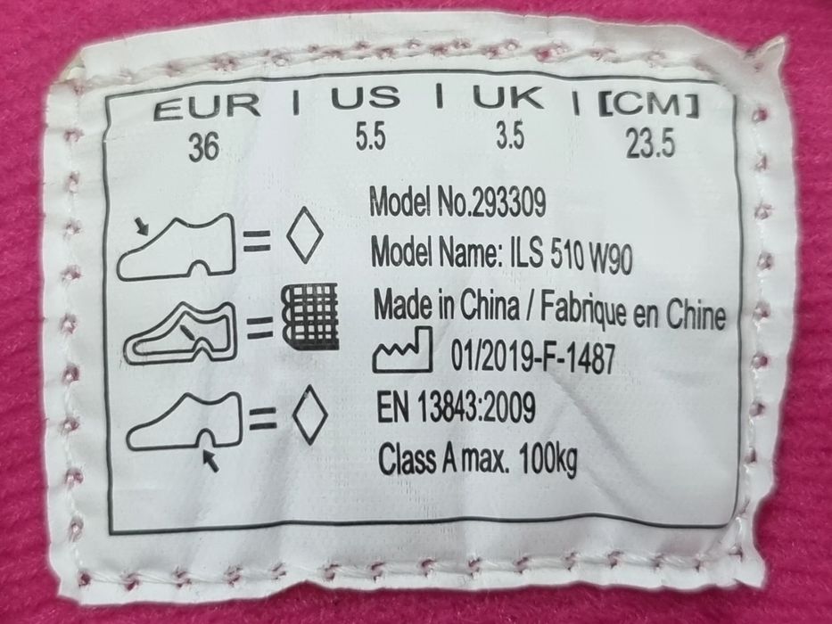 Роликові ковзани Firefly ILS 510 W90 розмір 36