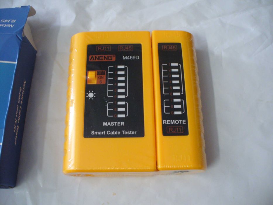 Tester przewodów lan RJ 45/RJ11