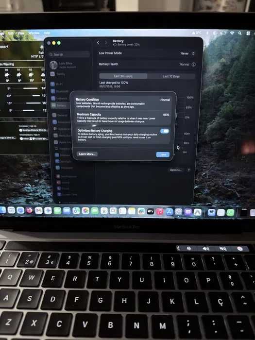 Macbook Pro 13" 256Gb SSD 8Gb RAM Como NOVO Fatura