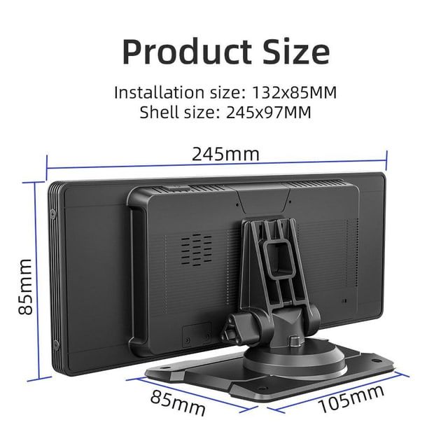 Автомобільний монітор Portable Car Mp5 Player 10.2 дюйма