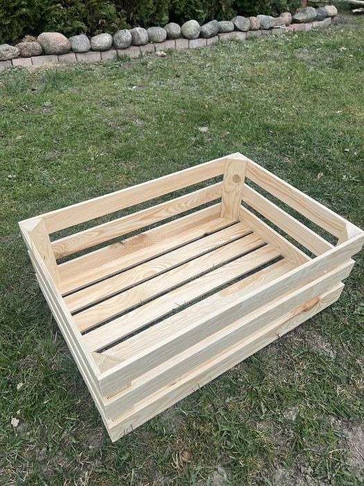 Skrzynka drewniana 60x40x20