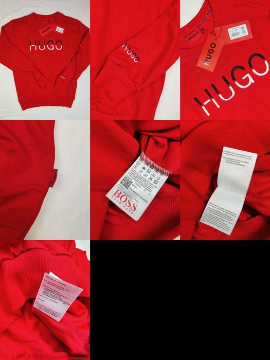 Bluza męska okrągła Calvin Klein Hugo Boss CK logowane