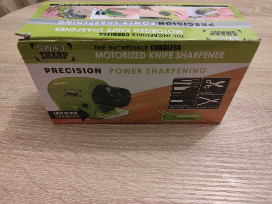Беспроводная точилка для ножей и ножниц swifty sharp