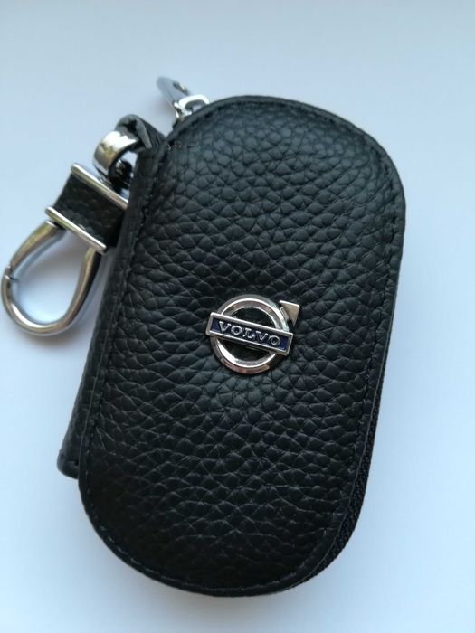 Volvo etui pokrowiec na klucze breloczek brelok skóra prezent