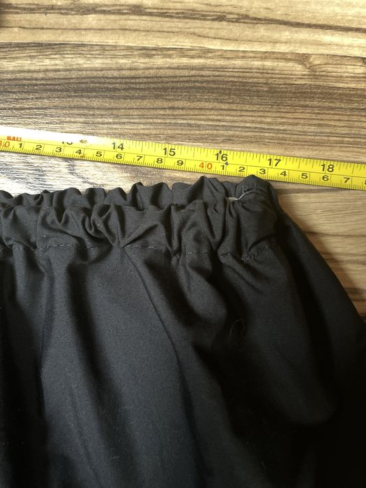 Mega wielkie spodnie z obnizonym krokiem bojowki alladynki