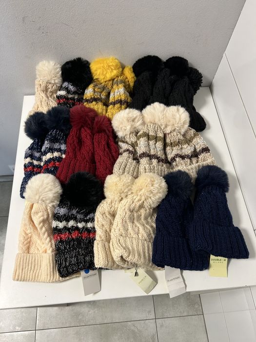 Pakiet 20 szt czapek zimowych