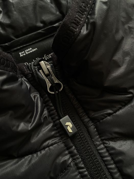 Зимний пуховик Peak Perfomance чёрный мужской оригинал