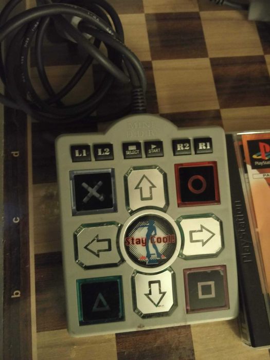 Jogo Dancing Stage Euromix e Mixer Playstation 1 PS1