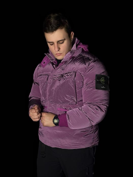 stone island nylon metal down jacket anorak оригирал