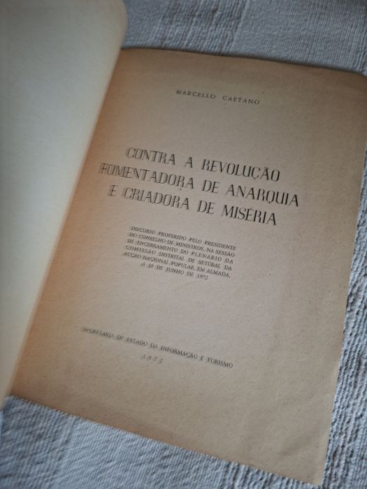 Discurso de Marcello Caetano em 1972