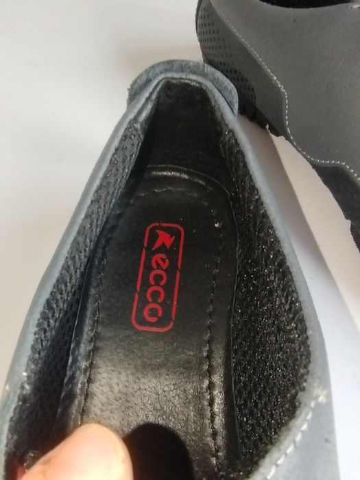 Майже нові Туфли екко ,кожна, оригинал 43р