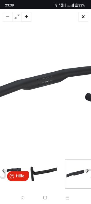 Guiador newmen carbono