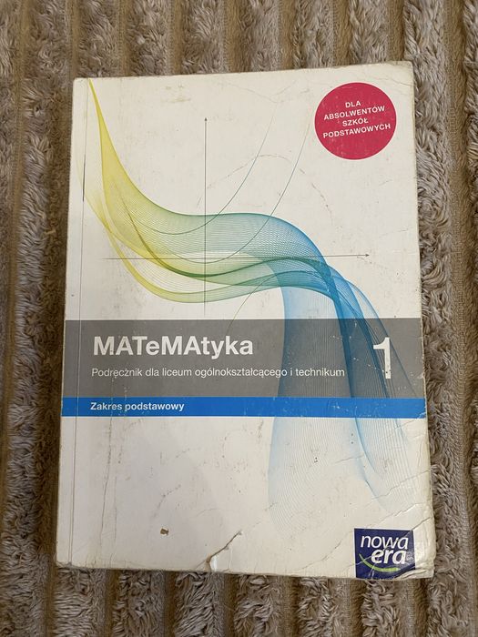 Podręcznik matematyka 1