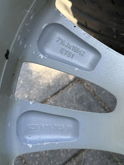Koła Škoda Octavia II (RŠ), 18 cali, 5x112! Stan DB+! Wysyłka!