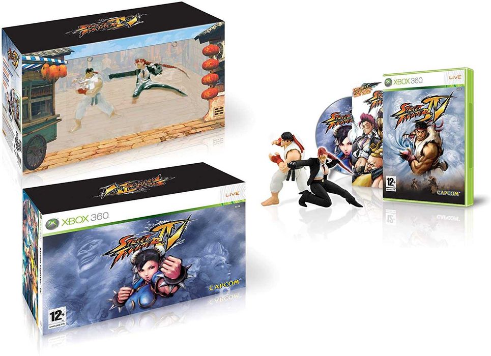 Street Fighter 4 collector's edition jogo não incluído