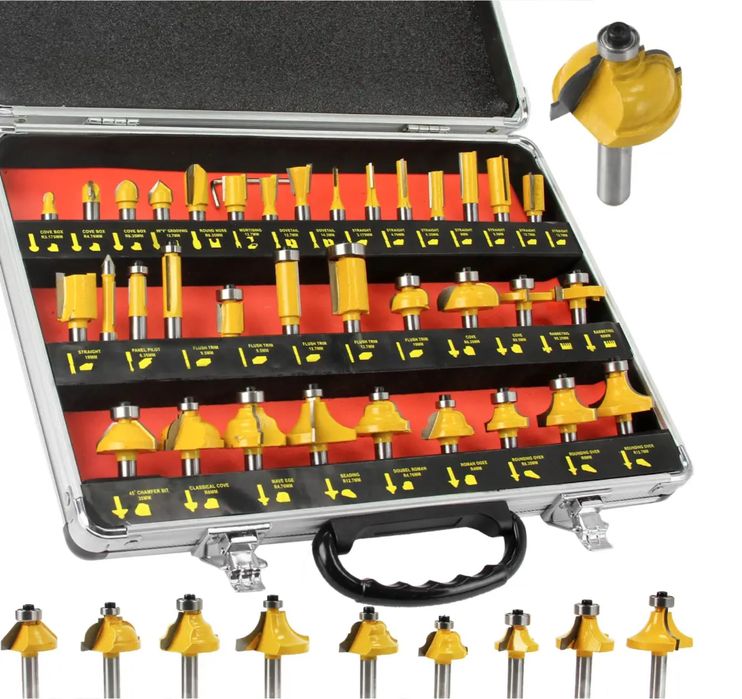 Набір фрез для дерева AL-FA ALRBS35-8 | 35шт