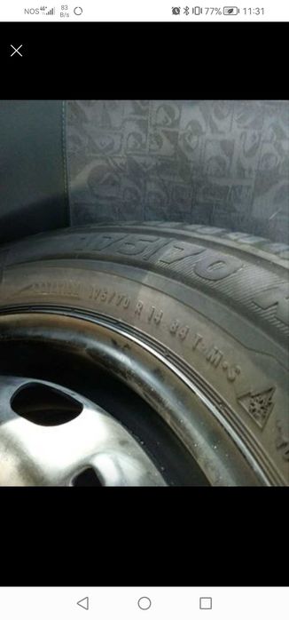 Pneus+Rodas R 14 Ótimo estado