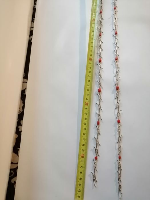 Orno łańcuszek z koralami