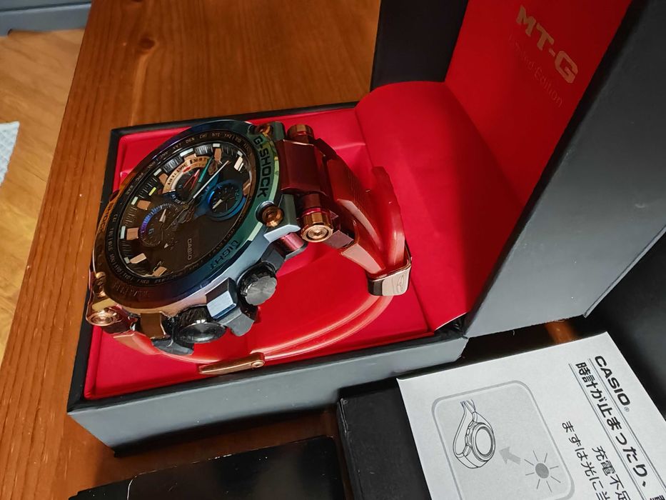 Casio G-Shock MTG-B1000VL-4AER Volcanic Lightning Limited (świet. st.)