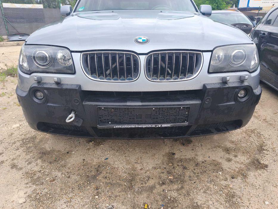 BMW X3 E83 A08/7 silbergrau metallic 3.0D automat 4x4 CZĘŚCI