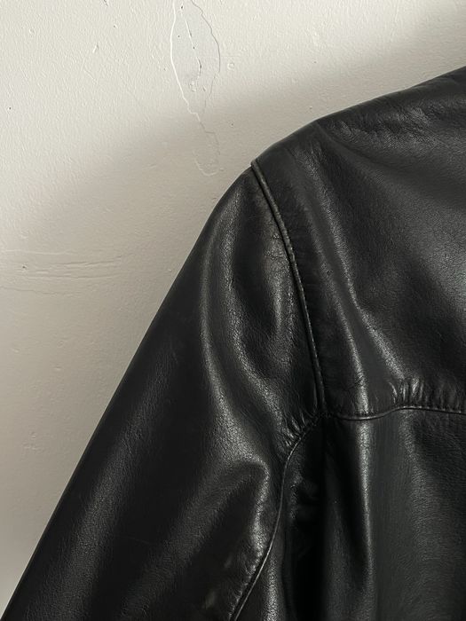 Шкіряний піджак (невідомого бренда) розмір M