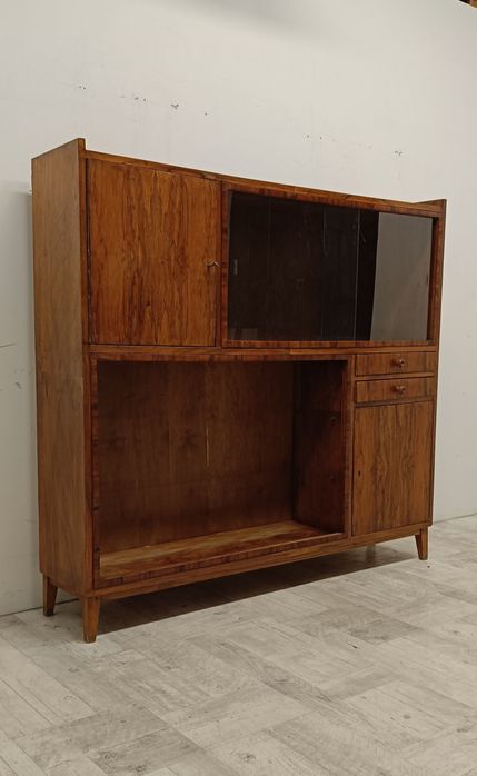 biblioteczka na książki PRL stara lata 60-te design vintage