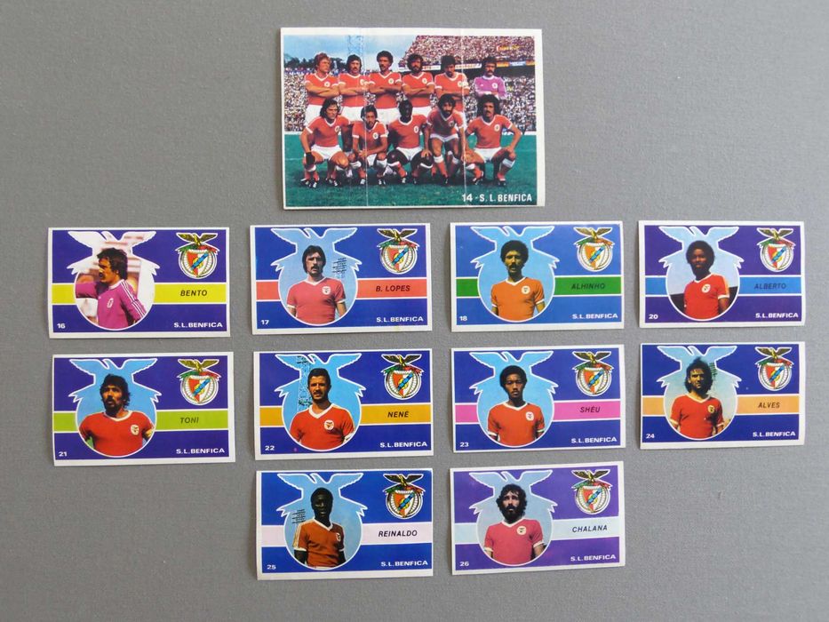 Cromos Caderneta Campeões 79