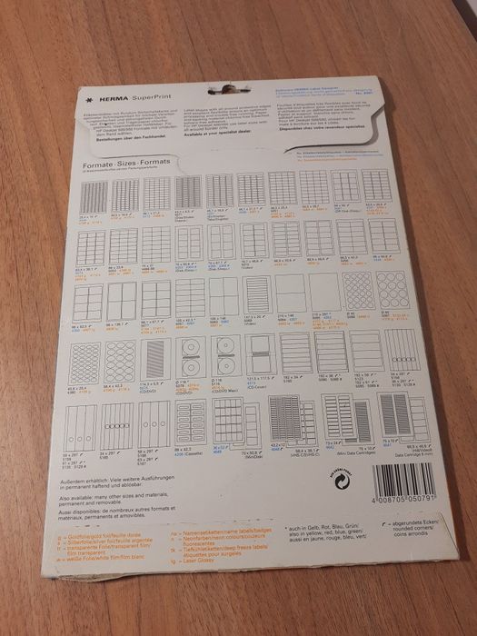 Etykiety Naklejki na płyty CD zestaw