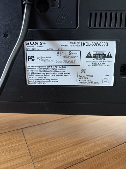Televisão Sony 60’