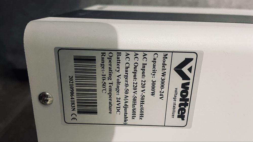 ДБЖ Volter UPS-3000 (3000Вт) 24V