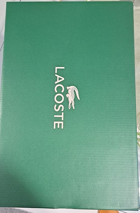 sapatilhas originais Lacoste  NOVAS