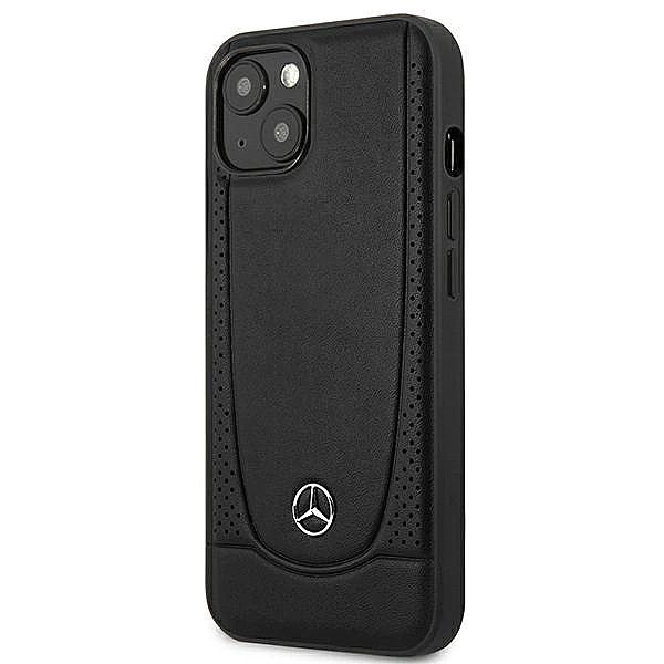 Etui Mercedes Leather Urban na iPhone 14 Plus - czarne