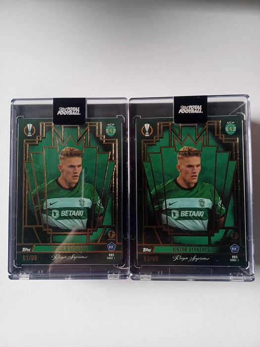 Viktor Gyokeres Reign Supreme, 99. 1st Edition
Rookie cards